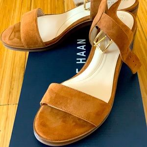 Suede Sandals, Cole Haan